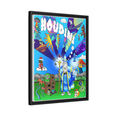 Houdini's Half Hour House of Hallucinations Canvas